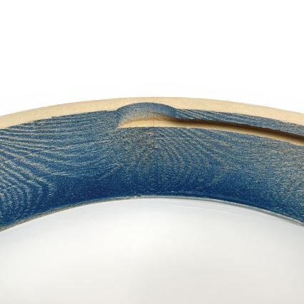 Brilagi - Plafondlamp PINO 1xE27/15W/230V grenen/blauw Ø 27,5 cm