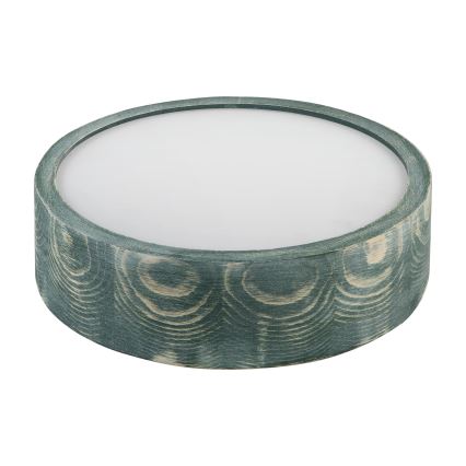 Brilagi - Plafondlamp PINO 1xE27/15W/230V grenen/groen Ø 27,5 cm