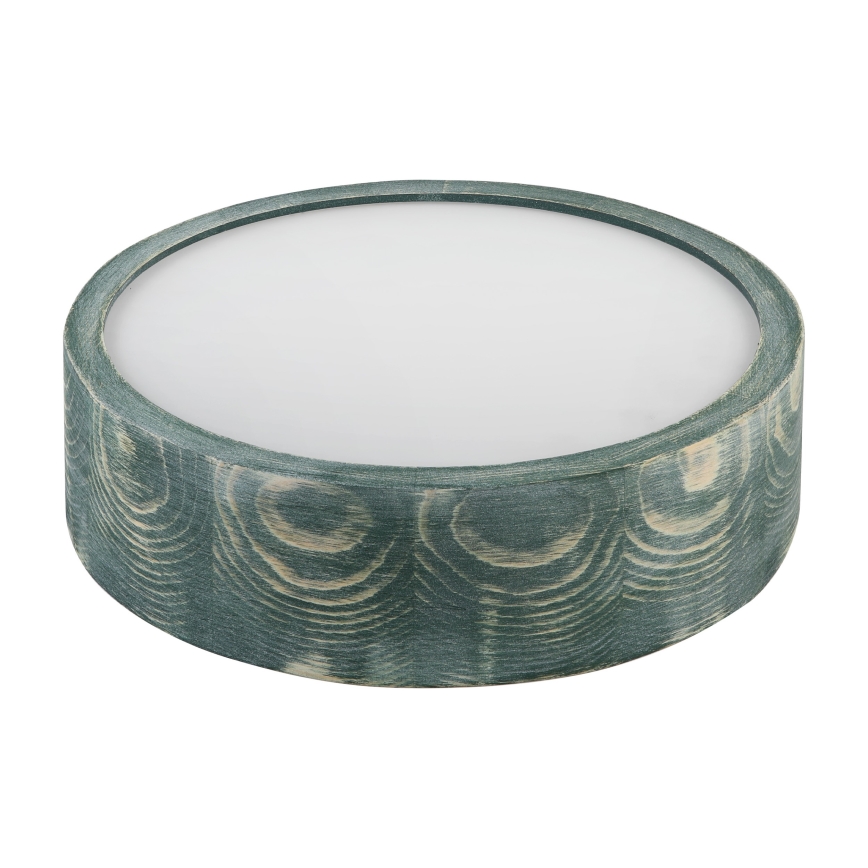 Brilagi - Plafondlamp PINO 1xE27/15W/230V grenen/groen Ø 27,5 cm