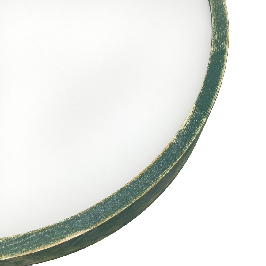 Brilagi - Plafondlamp PINO 3xE27/15W/230V grenen/groen Ø 47,5 cm