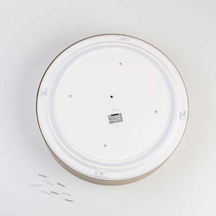 BRILAGI - Plafondlamp POOL 4xE27/15W/230V Ø 50 cm IP54 beige