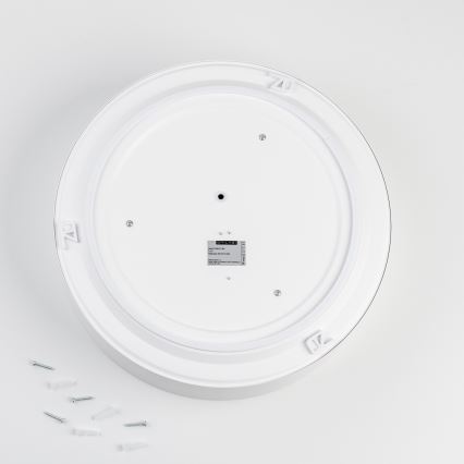 Brilagi - Plafondlamp POOL voor badkamer 3x E27/15W/230V Ø 40 cm IP54 wit