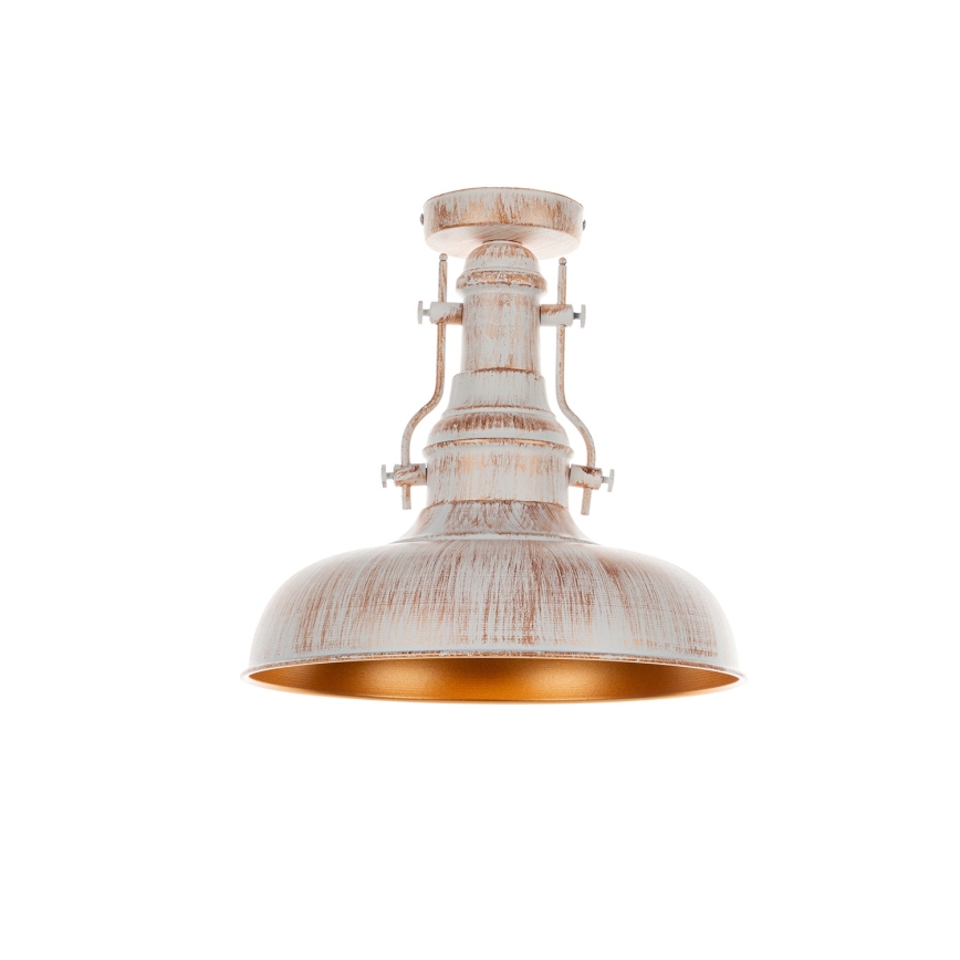 Brilagi - Plafondlamp PYRONIC 1xE27/40W/230V Ø 32 cm crème/patina