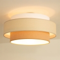 Brilagi - Plafondlamp RESNA, 1x E27, 60W, 230V, Ø 40 cm, crème/beige