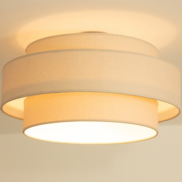 Brilagi - Plafondlamp RESNA 1xE27/60W/230V Ø 40 cm beige