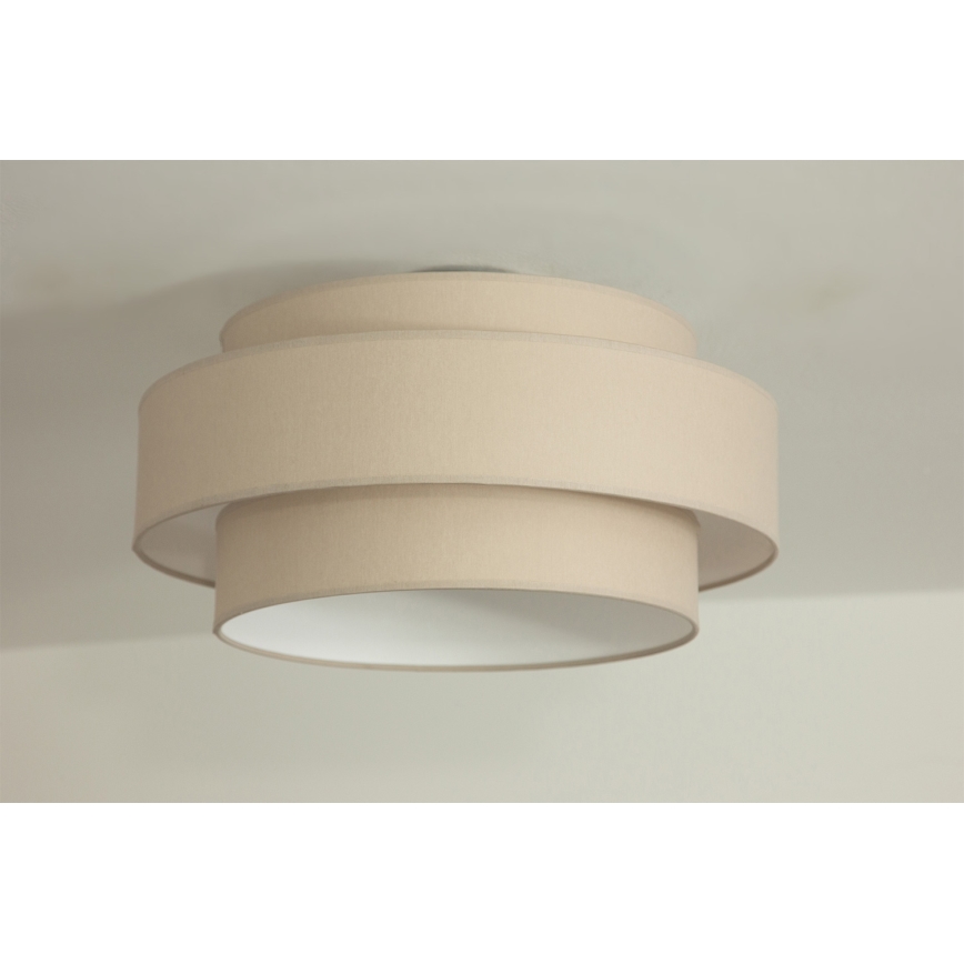 Brilagi - Plafondlamp RESNA 1xE27/60W/230V Ø 40 cm beige