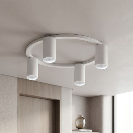 Brilagi - Plafondlamp SELE 4xGU10/30W/230V wit