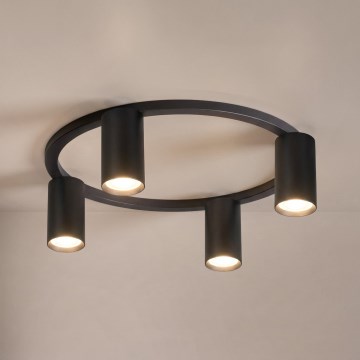 Brilagi - Plafondlamp SELE 4xGU10/30W/230V zwart