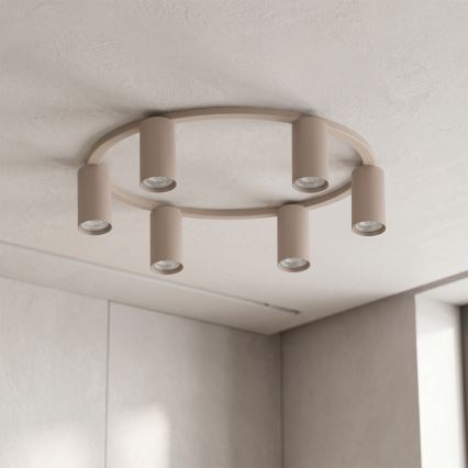 Brilagi - Plafondlamp SELE 6xGU10/30W/230V beige