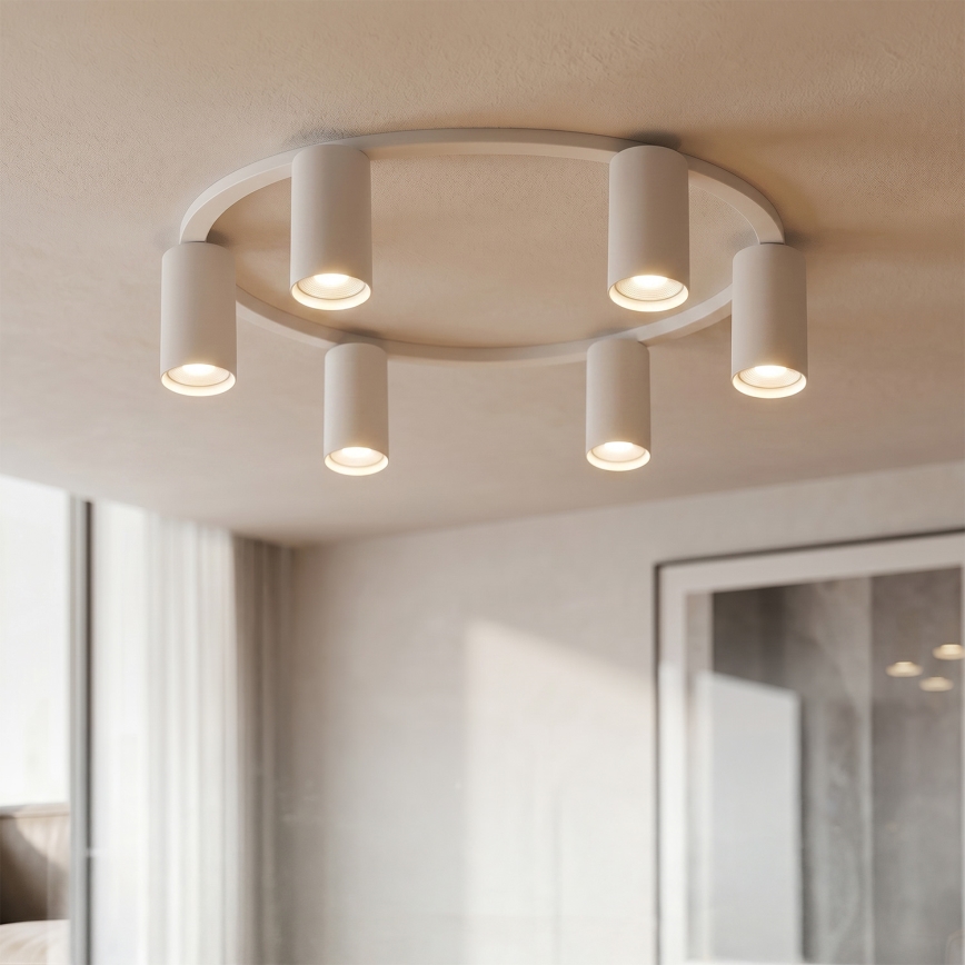 Brilagi - Plafondlamp SELE 6xGU10/30W/230V wit