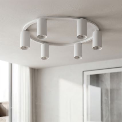 Brilagi - Plafondlamp SELE 6xGU10/30W/230V wit