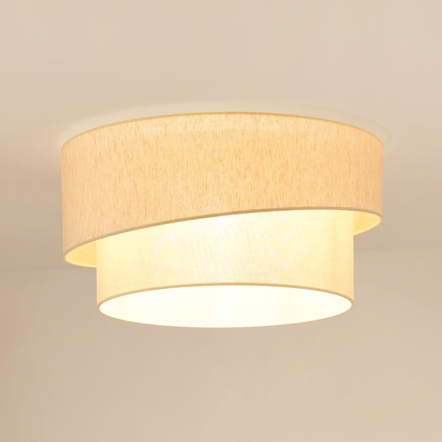 Brilagi - Plafondlamp SHINE 1xE27/15W/230V diameter 50 cm crème