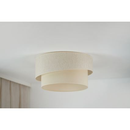 Brilagi - Plafondlamp SHINE 1xE27/15W/230V diameter 50 cm crème