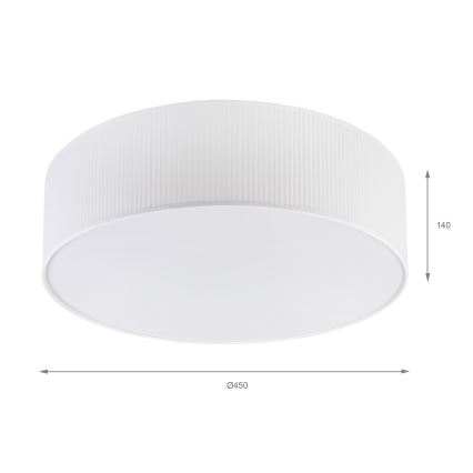 Brilagi - Plafondlamp SIRIJA MODERN 4xE27/60W/230V Ø 45 cm wit