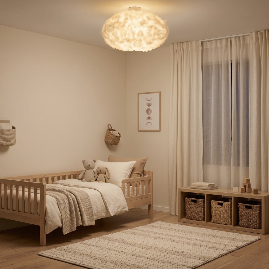 Brilagi - Plafondlamp SOLEAIR 2xE27/40W/230V Ø 60 cm wit