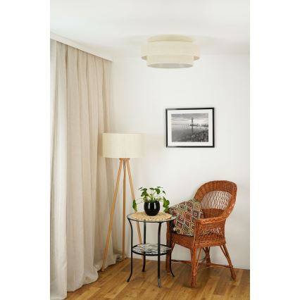 Brilagi - Plafondlamp SPACE YUTE LED/12W/230V Ø 50 cm 3000K/4000K/6400K crème