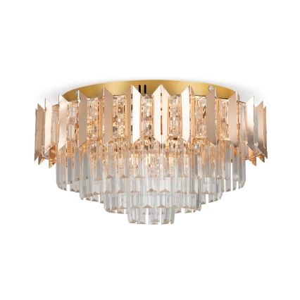 BRILAGI - Plafondlamp SPECTRA 5xE14/40W/230V Ø 48 cm goudkleurig
