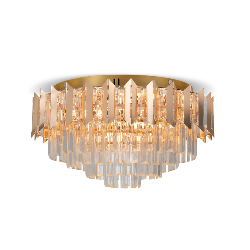 BRILAGI - Plafondlamp SPECTRA 5xE14/40W/230V Ø 48 cm goudkleurig