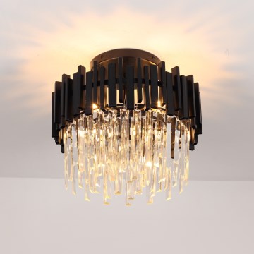 Brilagi - Plafondlamp VERVE 4xE14/40W/230V Ø 40 cm zwart