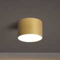 BRILAGI - Plafondlamp voor de badkamer FORIS LED/9W/230V Ø 9 cm goud IP44 CRI 90
