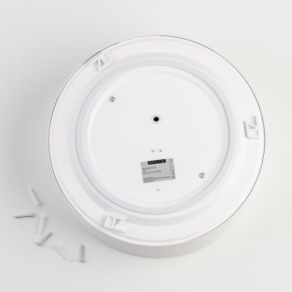 Brilagi - Plafondlamp voor de badkamer POOL 2xE27/15W/230V Ø 30 cm IP54 wit