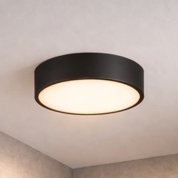 Brilagi - Plafondlamp voor de badkamer POOL 3xE27/15W/230V Ø 40 cm IP54 zwart