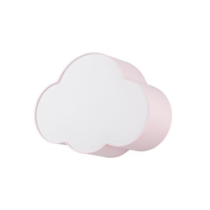 Brilagi - Plafondlamp voor kinderen NIMBUS MINI 2xE27/15W/230V 31x43 cm roze