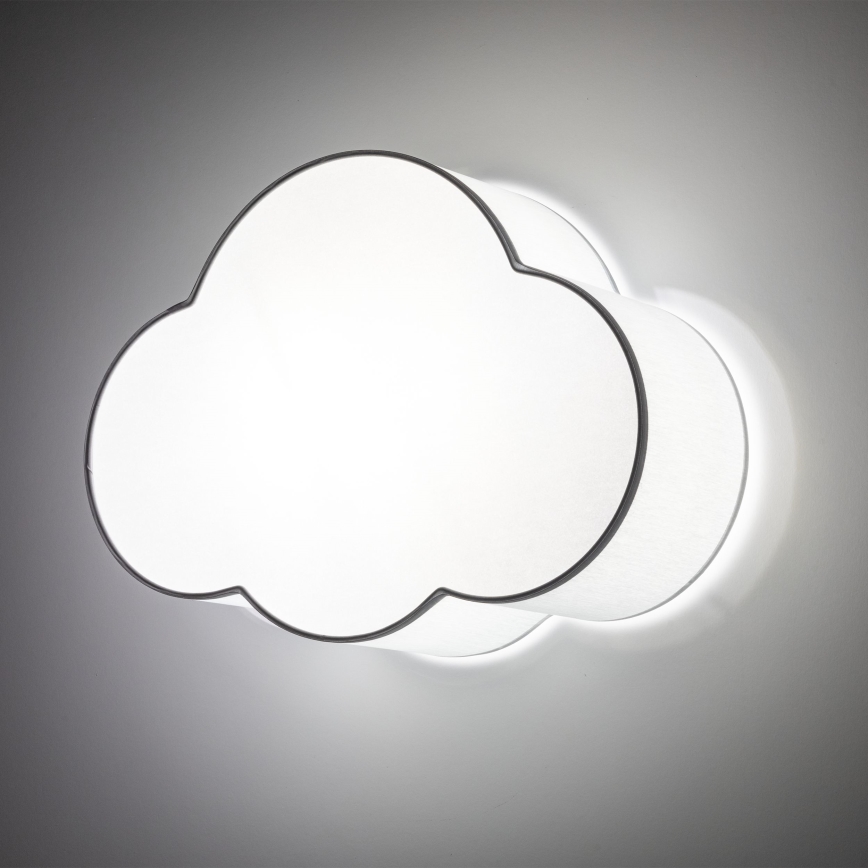 Brilagi - Plafondlamp voor kinderen NIMBUS MINI 2xE27/15W/230V grijs