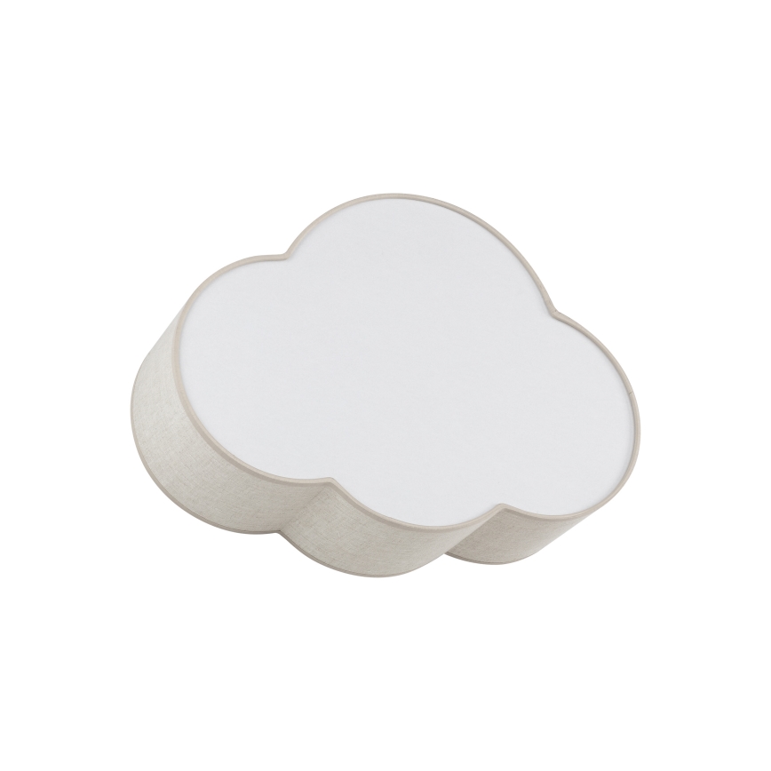 Brilagi - Plafondlamp voor kinderkamer NIMBUS LINEN 2xE27/15W/230V beige