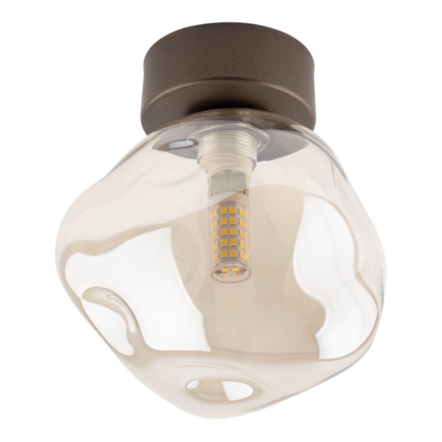 Brilagi - Plafondlamp VULCANO 1xG9/8W/230V brons/rookbeige