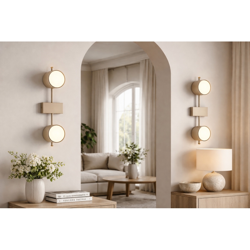 Brilagi - plafondspot 2xGX53/12W/230V beige