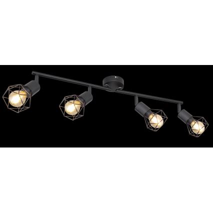 Brilagi - Plafondspot CAGE 4xE14/40W/230V