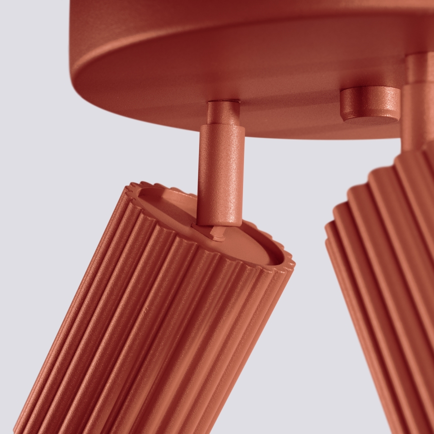 Brilagi - Plafondspot CRESTO 3xGU10/10W/230V rood