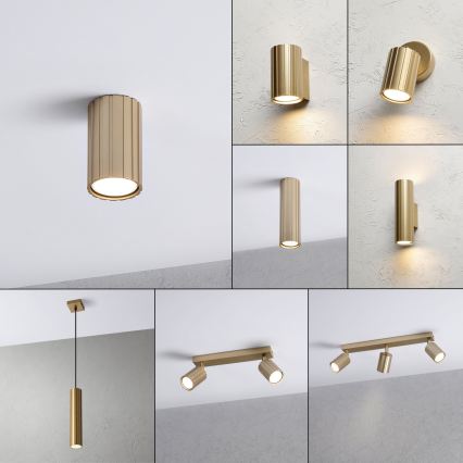 Brilagi - Plafondspot CRISPINA 1xGU10/10W/230V 10 cm goudkleurig