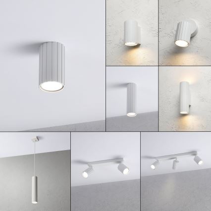 Brilagi - Plafondspot CRISPINA 1xGU10/10W/230V 10 cm wit