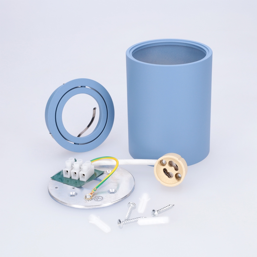 BRILAGI - Plafondspot MIA 1xGU10/30W/230V 100x80 mm blauw