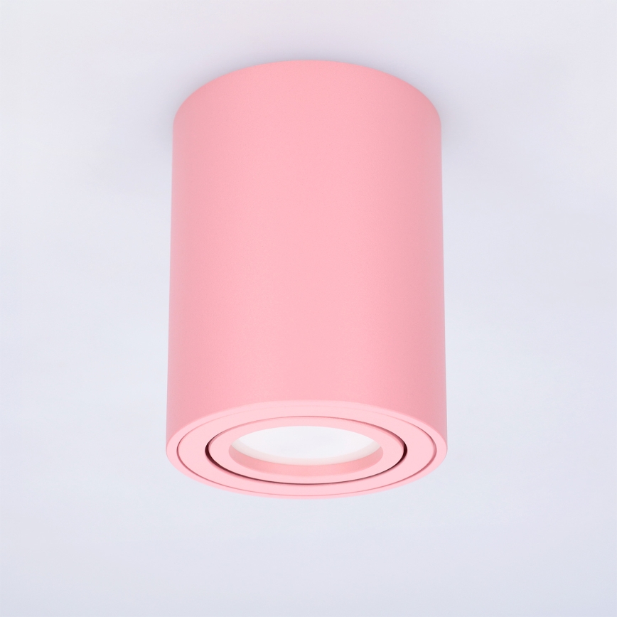 BRILAGI - Plafondspot MIA 1xGU10/30W/230V 100x80 mm roze