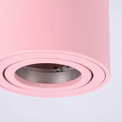 BRILAGI - Plafondspot MIA 1xGU10/30W/230V 100x80 mm roze