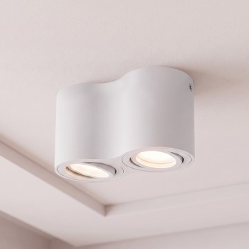 BRILAGI - Plafondspot MIA DOUBLE 2xGU10/30W/230V wit
