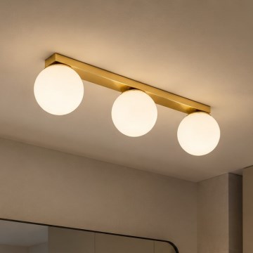 Brilagi - Plafondspot MILO 3xE27/60W/230V goud