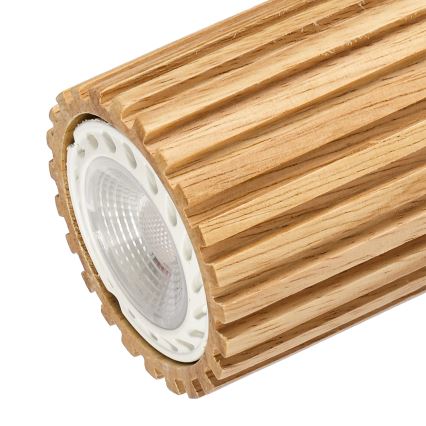 Brilagi - Plafondspot MODERN WOOD 4xGU10/8W/230V hout/wit