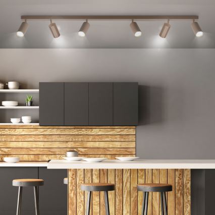 Brilagi - Plafondspot SELE 6xGU10/30W/230V beige