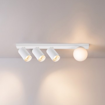 Brilagi - Plafondspot SELE BALL 3xGU10/30W/230V + 1xG9/10W wit