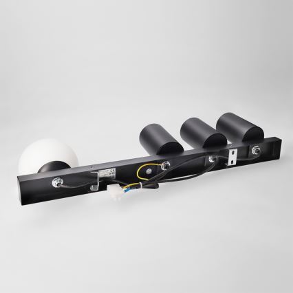 Brilagi - Plafondspot SELE BALL 3xGU10/30W/230V + 1xG9/10W zwart