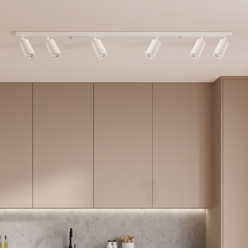 Brilagi - Plafondspot SELE DIAMANT 6xGU10/30W/230V wit