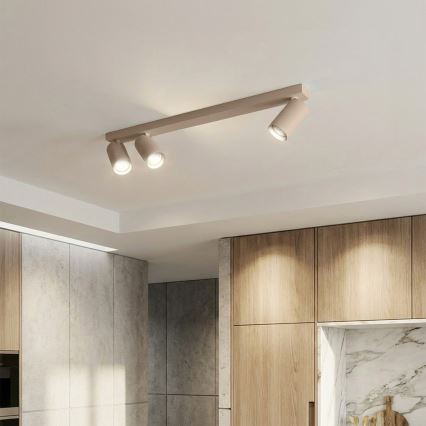 Brilagi - Plafondspot SELE LONG 3xGU10/30W/230V beige