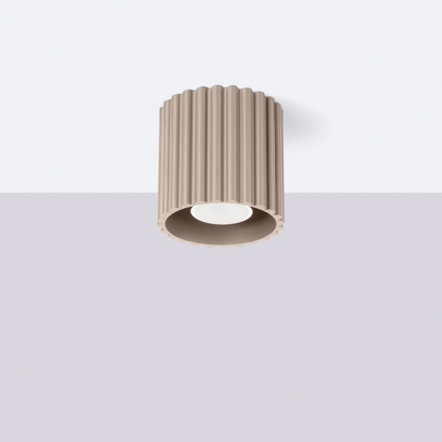 Brilagi - Plafondspot SFERA 1xGU10/10W/230V Ø 10 cm taupe