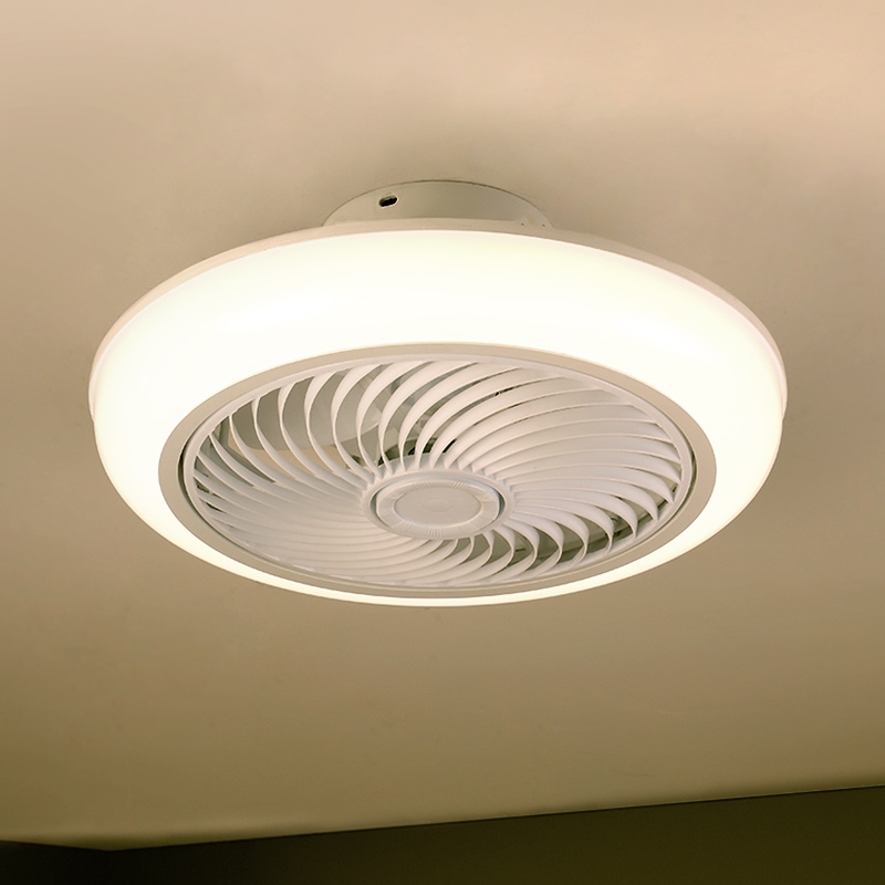 Brilagi - Plafonnier à intensité variable avec ventilateur LED/30W/230V 3000-6500K blanc + Télécommande