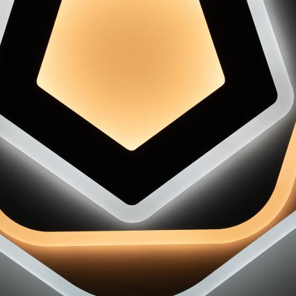 Brilagi - Plafonnier à intensité variable MODERN LED/64W/230V 2700-6500K d. 40 cm + Télécommande