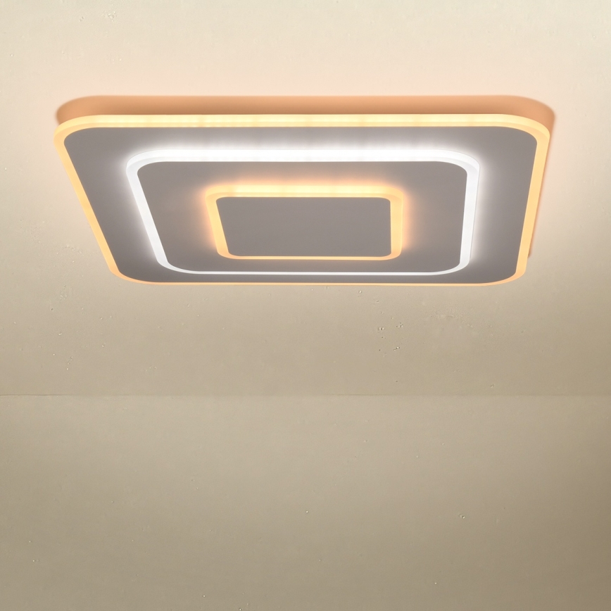 Brilagi - Plafonnier à intensité variable MODERN LED/72W/230V 2700-6500K 46,6x46,6 cm + Télécommande